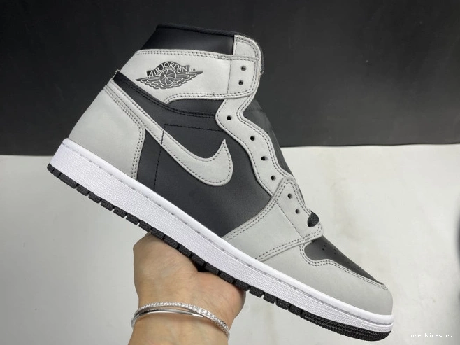 Chep Onekick Grey White Air Retro Smoke Jordan 1 Black 555088-035 Light High 0730
